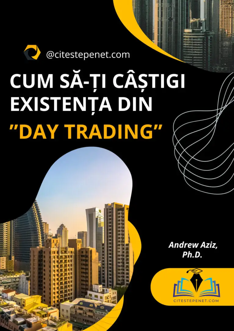 coperta Cum să-ți câștigi existența din ”day trading” - Andrew Aziz, Ph.D.